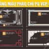 Bảng Mẫu phào chỉ PU VGP 162