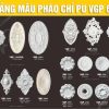 Bảng Mẫu phào chỉ PU VGP 164