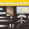 Bảng Mẫu phào chỉ PU VGP 165