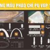 Bảng Mẫu phào chỉ PU VGP 168