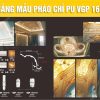 Bảng Mẫu phào chỉ PU VGP 169