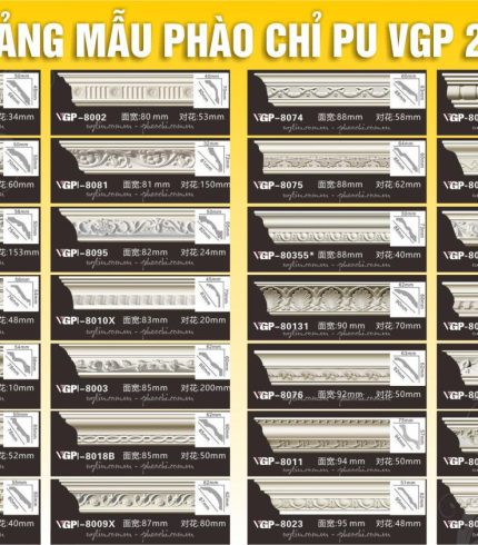 Phào chỉ PU VGP