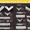 Bảng Mẫu phào chỉ PU VGP 30