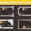 Bảng Mẫu phào chỉ PU VGP 54