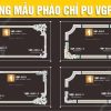 Bảng Mẫu phào chỉ PU VGP 61