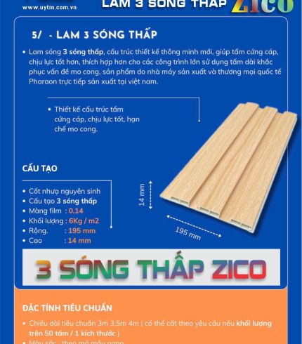 Lam 3 Sóng Thấp Zico