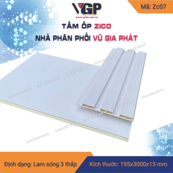 Lam 3 sóng thấp Zico màu 07 Zc07
