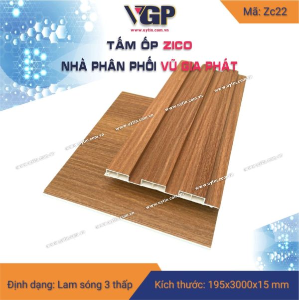 Lam 3 sóng thấp Zico màu 22 Zc22