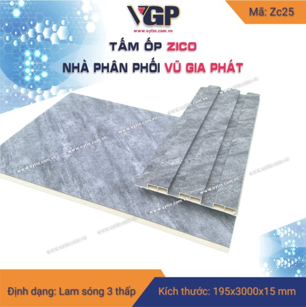 Lam 3 sóng thấp Zico màu 25 Zc25