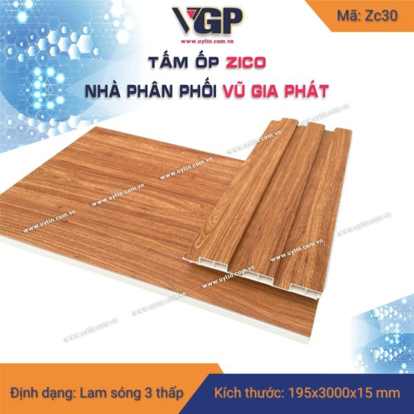 Lam 3 sóng thấp Zico màu 30 Zc30