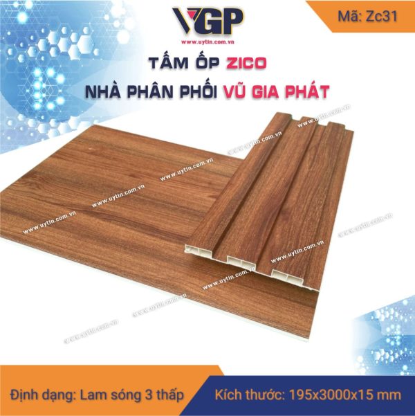 Lam 3 sóng thấp Zico màu 31 Zc31