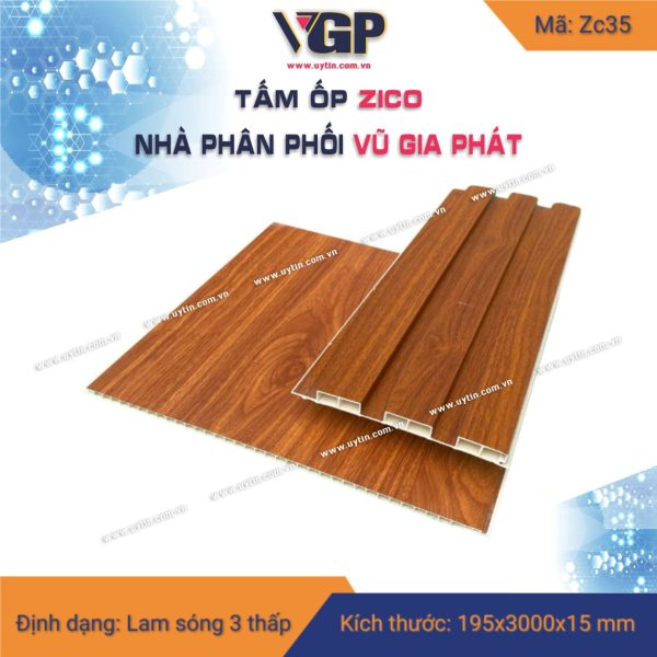 Lam 3 sóng thấp Zico màu 35 Zc35