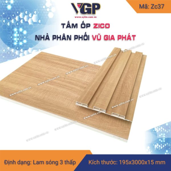 Lam 3 sóng thấp Zico màu 37 Zc37