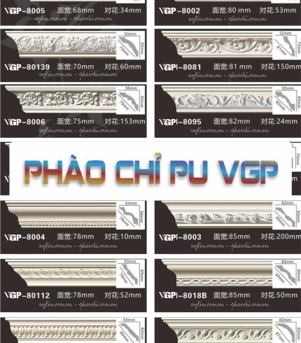 Phào chỉ PU VGP