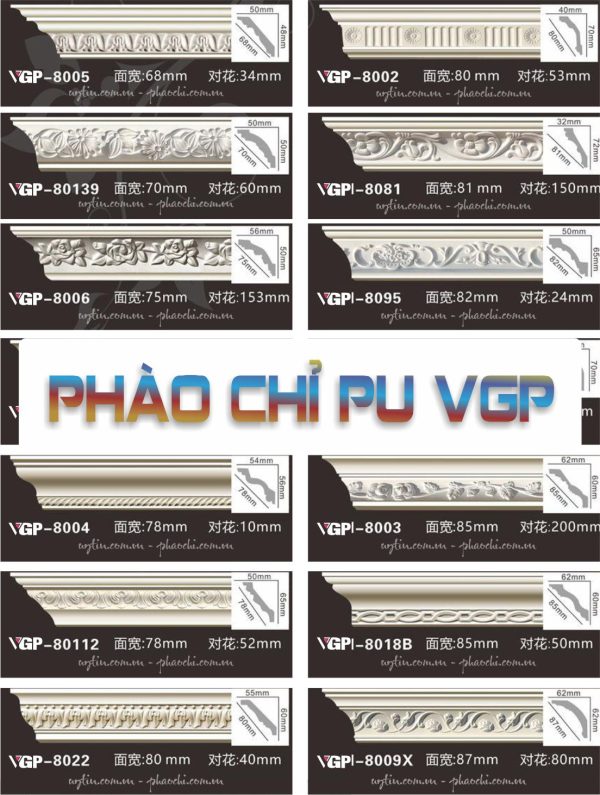 Phào chỉ PU VGP