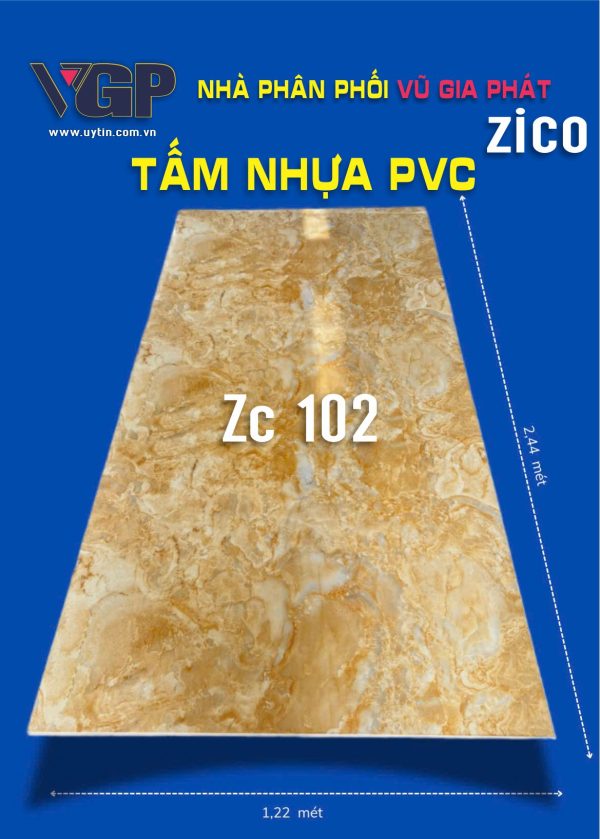 Tấm PVC Zico 102