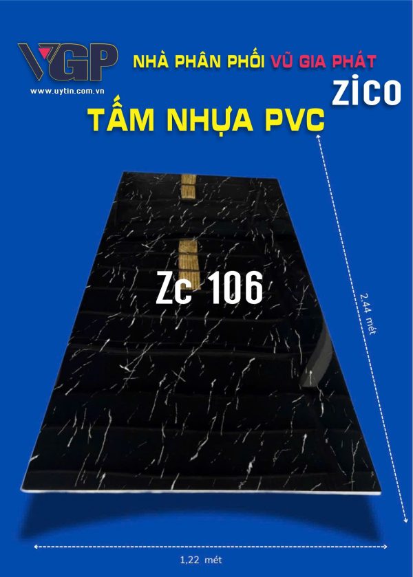 Tấm PVC Zico 106