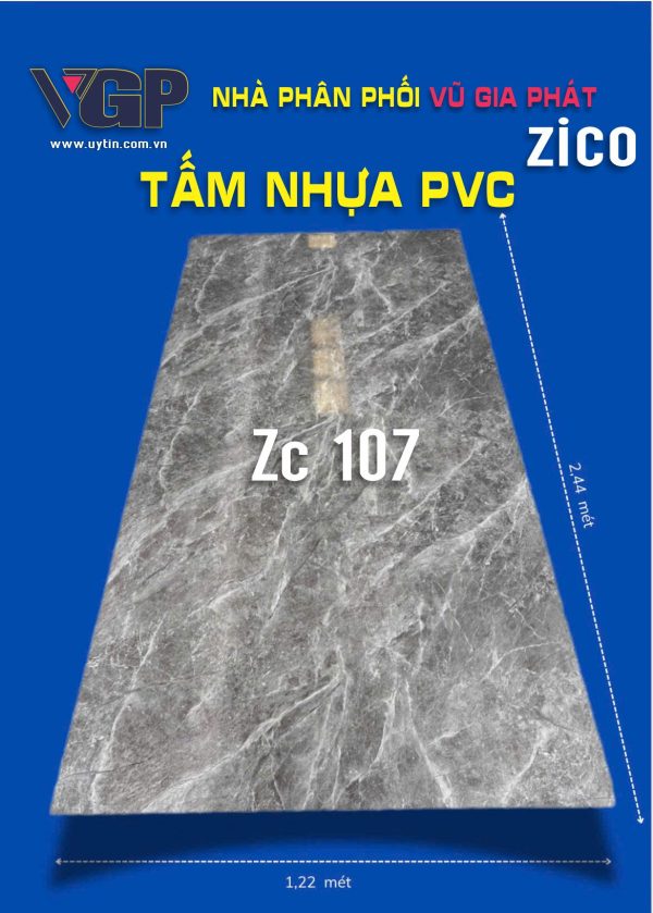 Tấm PVC Zico 107