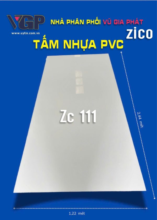 Tấm PVC Zico 111