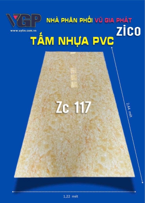 Tấm PVC Zico 117