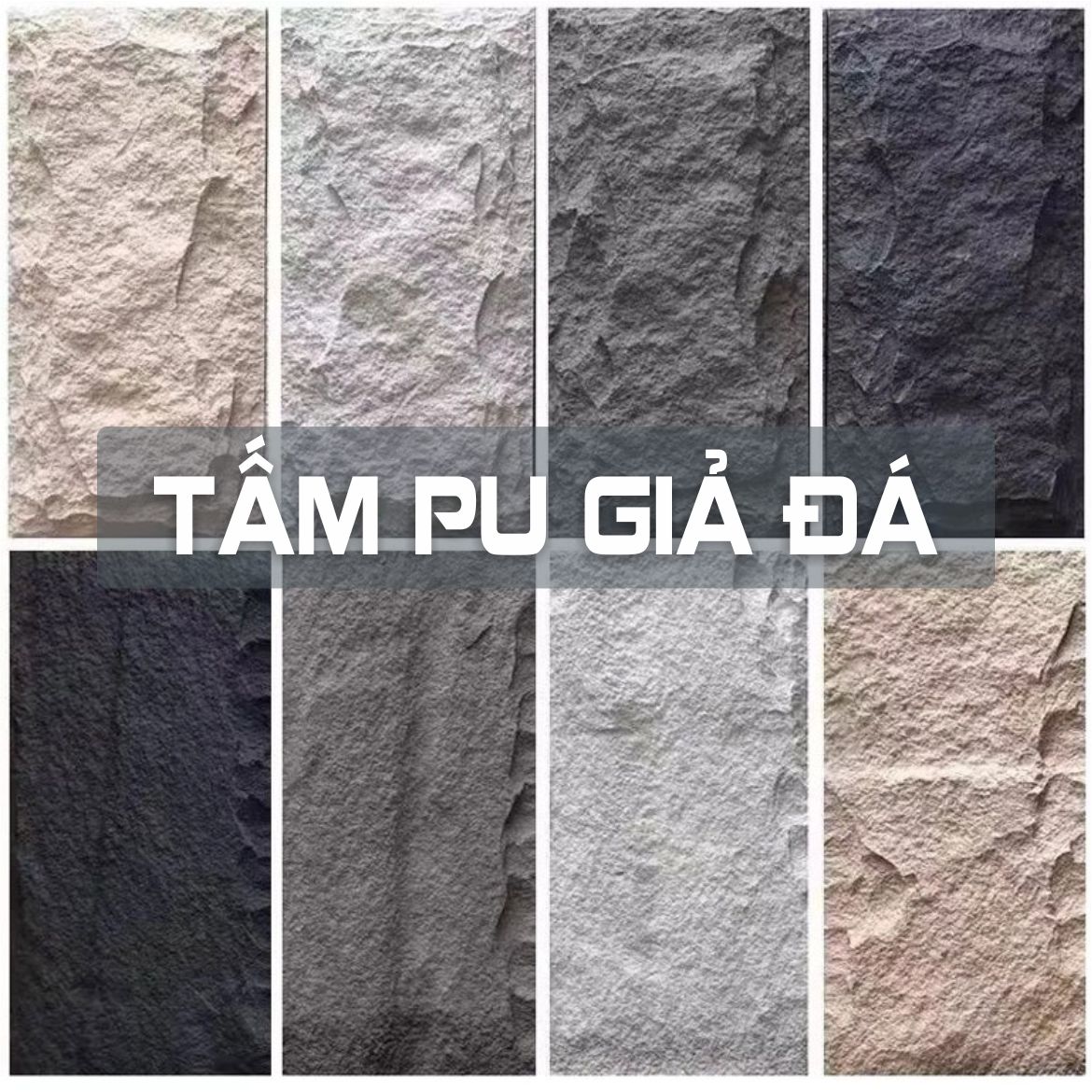 Tấm PU giả đá