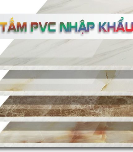 Tấm PVC vân đá nhập khẩu