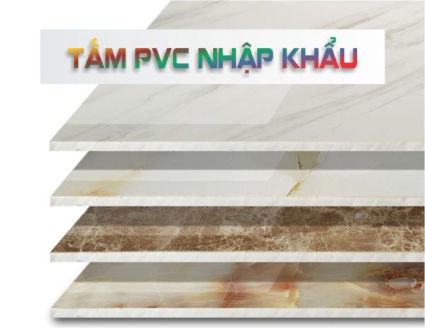 Tấm nhựa PVC nhập khẩu