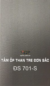Tấm ốp than tre đơn sắc ĐB 701-S