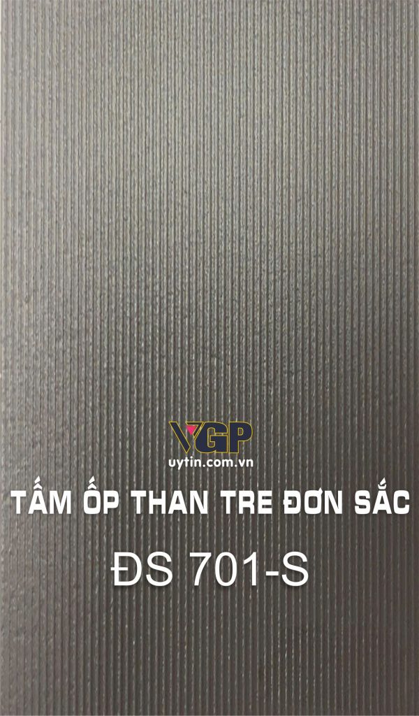 Tấm ốp than tre đơn sắc ĐB 701-S