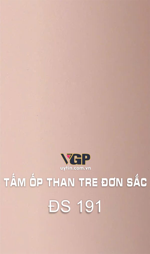 Tấm ốp than tre đơn sắc ĐS 191