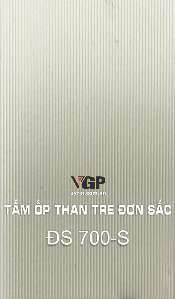 Tấm ốp than tre đơn sắc ĐS 700-S