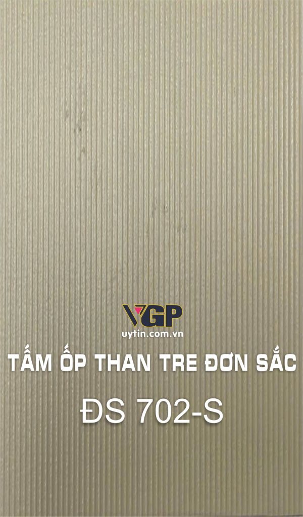 Tấm ốp than tre đơn sắc ĐS 702-S