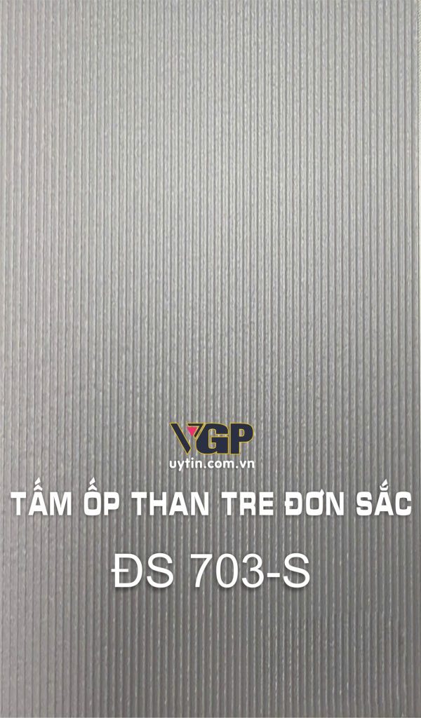 Tấm ốp than tre đơn sắc ĐS 703-S