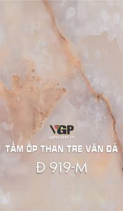 Tấm ốp than tre vân đá Đ 919-M