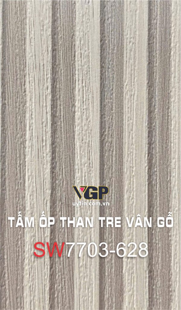 Tấm ốp than tre vân gỗ SW7703-628