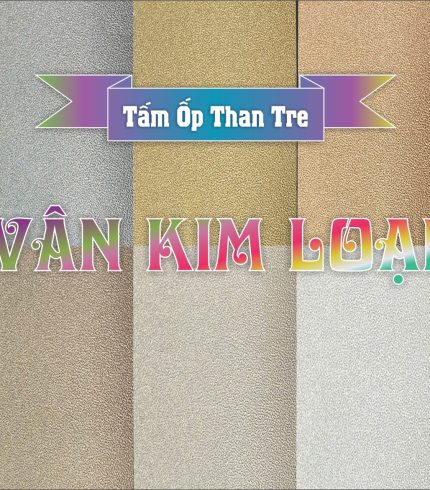 Tấm Ốp Than Tre Vân Kim Loại