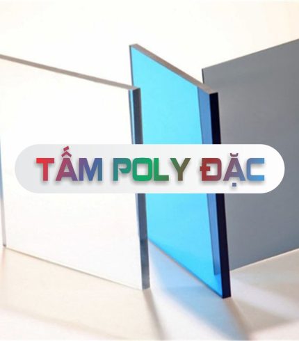 Tấm poly lấy sáng đặc ruột