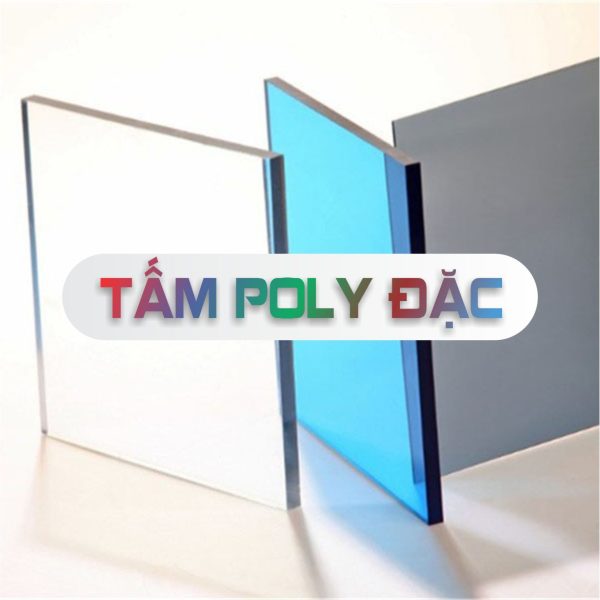 Tấm poly lấy sáng đặc ruột