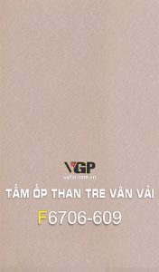 Tấm than tre vân Vải F6706-609