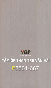 Tấm than tre vân Vải F8501-667