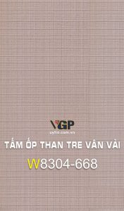 Tấm than tre vân Vải W8304-668