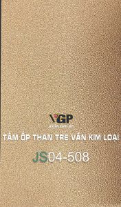 Tấm than tre vân kim loại JS04-508