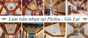 Thi công trần nhựa nano ở Pleiku - Gia Lai