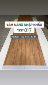 tấm nano nhập khẩu 017 dài 3m