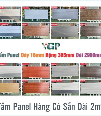 Tấm Panel dày 16 mm rộng 385 mm dài 2m9