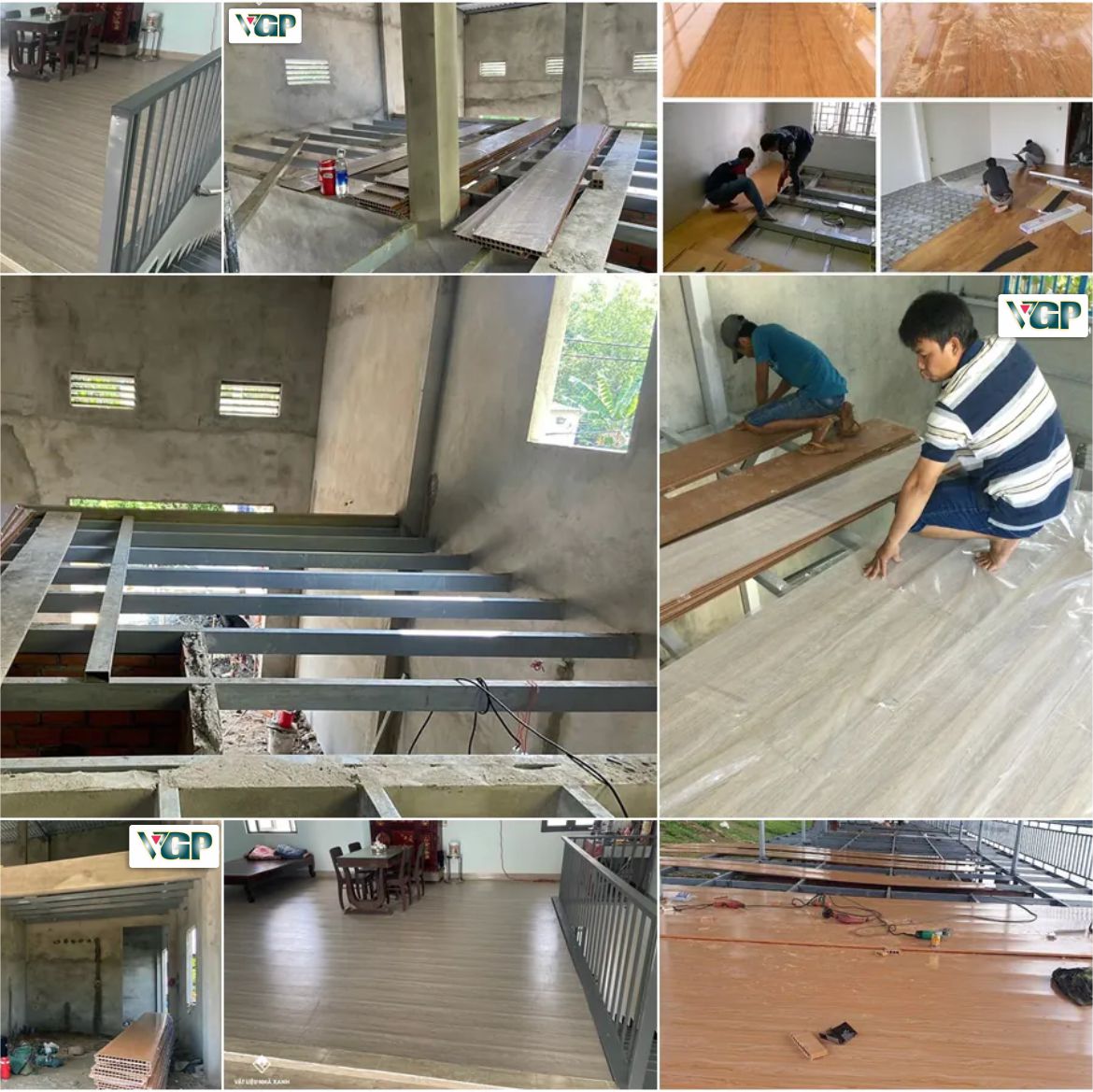 Thi công sàn nhựa chịu lực ở Daklak