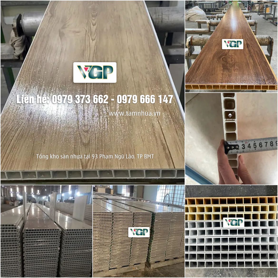 Tổng kho sàn nhựa chịu lực ở Đắk Lắk